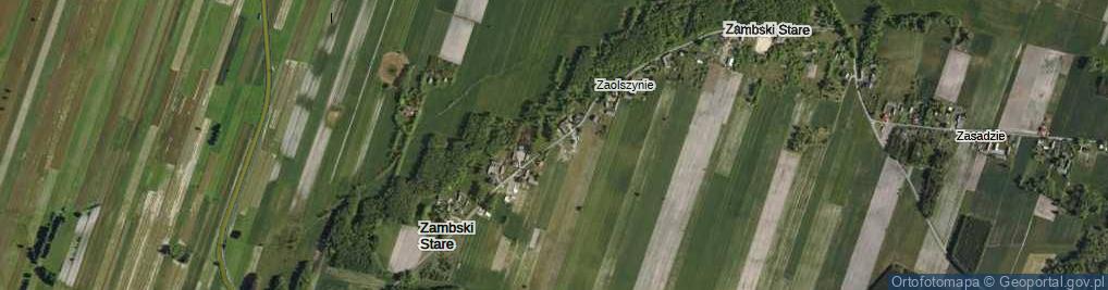 Zdjęcie satelitarne Zambski Stare ul.